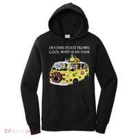 Funny On A Dark Desert Highway Dog Feel Cool Wind In My Hair Gift Women's Hoodie thumb 0