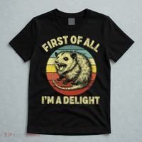 First Of All IM A Delight Women Funny Possum Opossum T-Shirt thumb 5