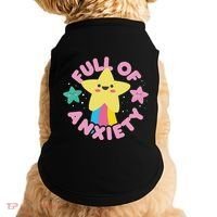 Full Of Anxiety Cute Kawaii Kawaii Goth Pastel Goth Doggie Tank thumb 0