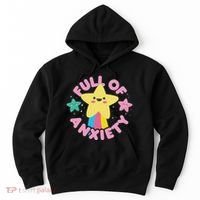 Full Of Anxiety Cute Kawaii Kawaii Goth Pastel Goth Hoodie thumb 0