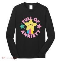 Full Of Anxiety Cute Kawaii Kawaii Goth Pastel Goth Long Sleeve Shirt thumb 0