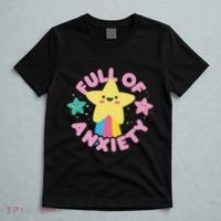 Full Of Anxiety Cute Kawaii Kawaii Goth Pastel Goth T-Shirt thumb 5