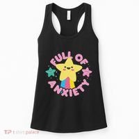 Full Of Anxiety Cute Kawaii Kawaii Goth Pastel Goth Women's Tank Top thumb 0