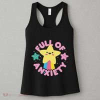 Full Of Anxiety Cute Kawaii Kawaii Goth Pastel Goth Women's Tank Top thumb 3