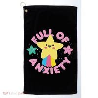 Full Of Anxiety Cute Kawaii Kawaii Goth Pastel Goth Golf Towel thumb 0