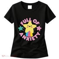 Full Of Anxiety Cute Kawaii Kawaii Goth Pastel Goth Women's T-Shirt thumb 0