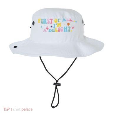 First Of All IM A Delight Funny Sarcastic Humor Bucket Hat