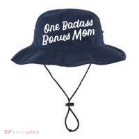 Funny One Badass Bonus Mom Gift For Stepmom MotherS Day Bucket Hat thumb 0