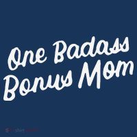 Funny One Badass Bonus Mom Gift For Stepmom MotherS Day Toddler Hoodie thumb 2