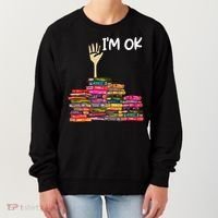 Full Of Books I'm Ok Gift Women's Sweatshirt thumb 0