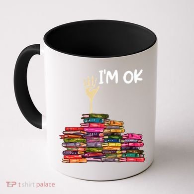 Full Of Books I'm Ok Gift Coffee Mug