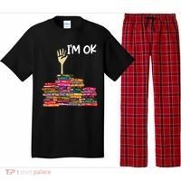 Full Of Books I'm Ok Gift Pajama Set thumb 0