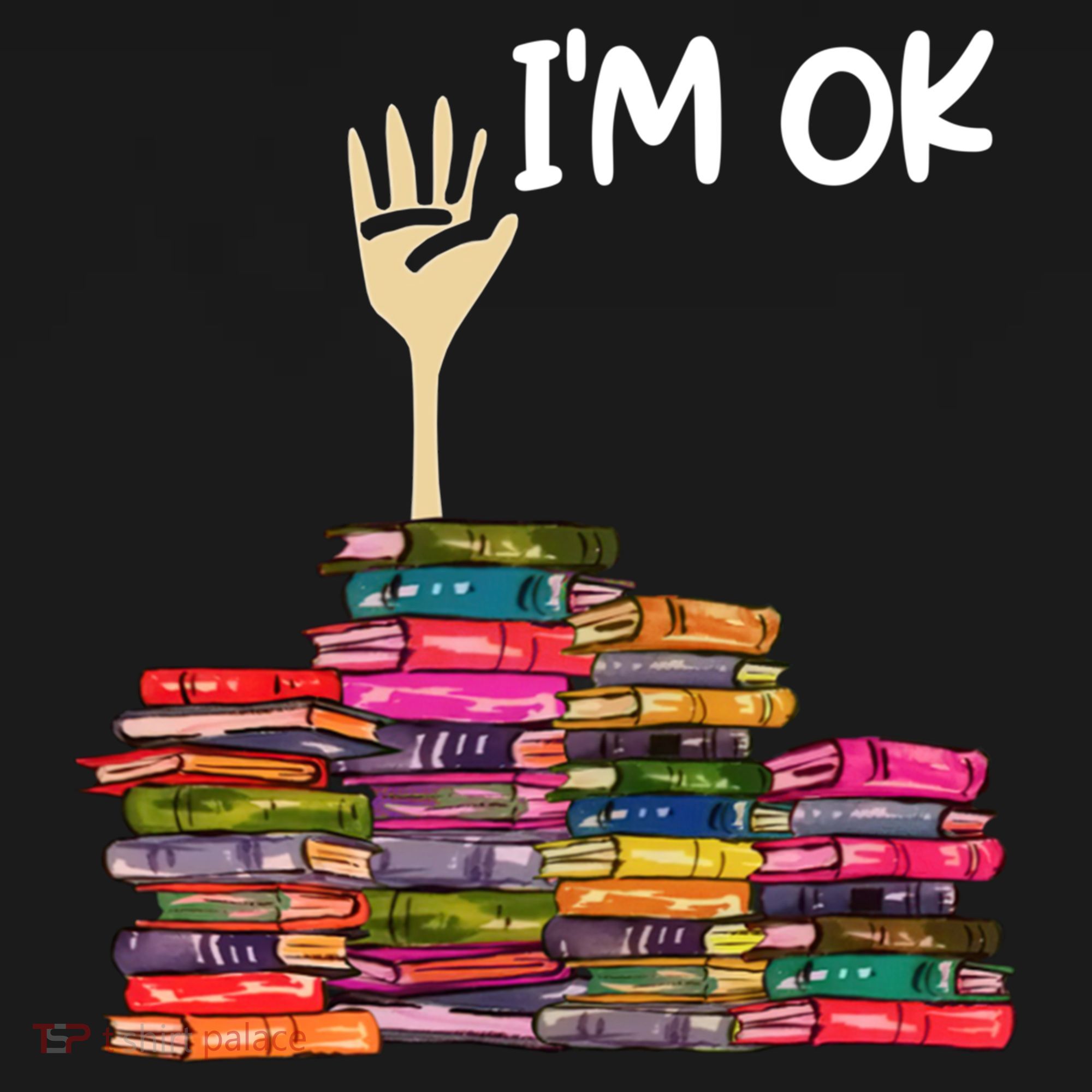 Full Of Books I'm Ok Gift Women's Hoodie