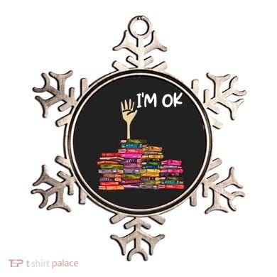 Full Of Books I'm Ok Gift Ornament