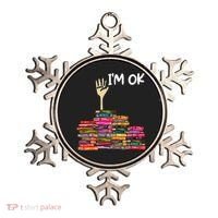 Full Of Books I'm Ok Gift Ornament thumb 0