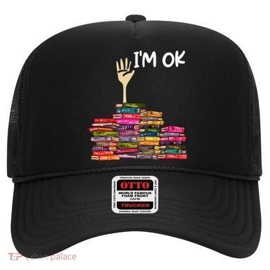 Full Of Books I'm Ok Gift Hat