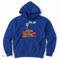 Full Of Books I'm Ok Gift Hoodie thumb 0