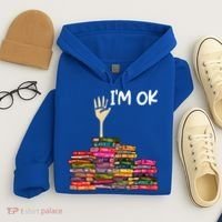 Full Of Books I'm Ok Gift Hoodie thumb 4