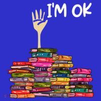Full Of Books I'm Ok Gift Apron thumb 3