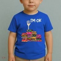 Full Of Books I'm Ok Gift Toddler T-Shirt thumb 2
