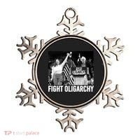 Fight Oligarchy Bernie Sanders And AOC Freedom US Anti Trump  Ornament thumb 0