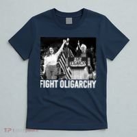 Fight Oligarchy Bernie Sanders And AOC Freedom US Anti Trump  T-Shirt thumb 5