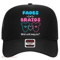 Fades or Braids Gender Reveal Cute Hat thumb 0