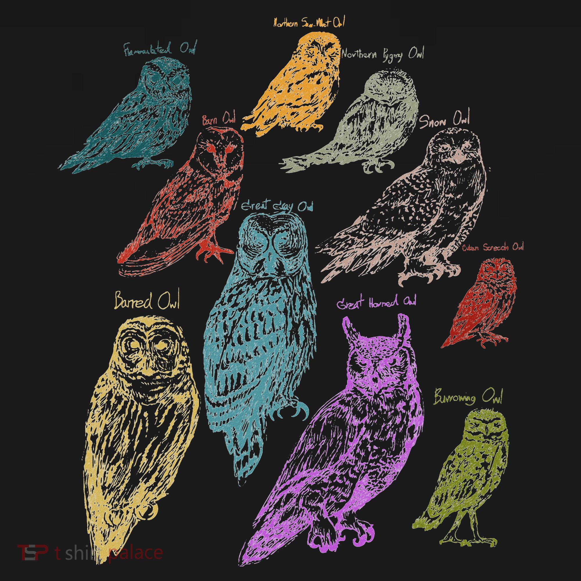 Forest Owl Breed Ornithologist Gift Owl Hoodie