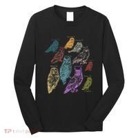 Forest Owl Breed Ornithologist Gift Owl Long Sleeve Shirt thumb 0
