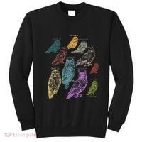Forest Owl Breed Ornithologist Gift Owl Sweatshirt thumb 0