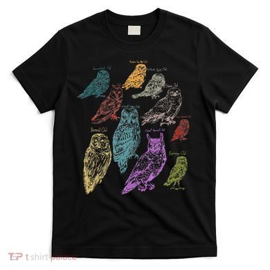 Forest Owl Breed Ornithologist Gift Owl T-Shirt
