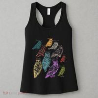 Forest Owl Breed Ornithologist Gift Owl Women's Tank Top thumb 3