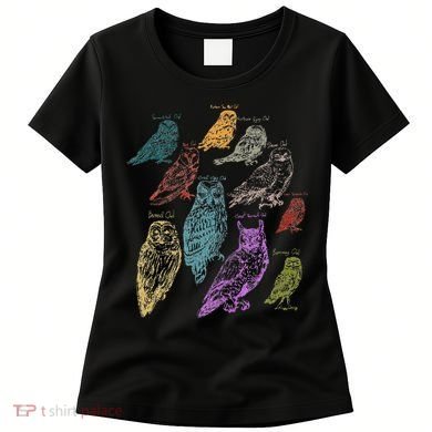Forest Owl Breed Ornithologist Gift Owl Women's T-Shirt
