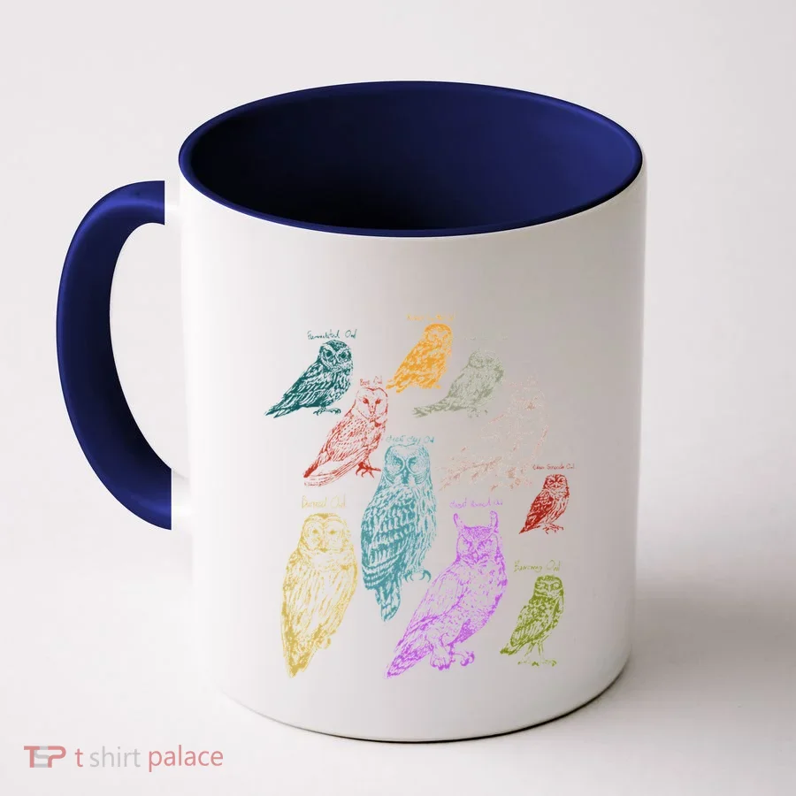 Forest Owl Breed Ornithologist Gift Owl Coffee Mug