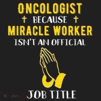 Funny Oncologist Because Miracle Worker Isn't A Job Title Gi Gift Beanie thumb 2