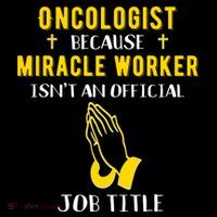 Funny Oncologist Because Miracle Worker Isn't A Job Title Gi Gift Women's Hoodie thumb 2
