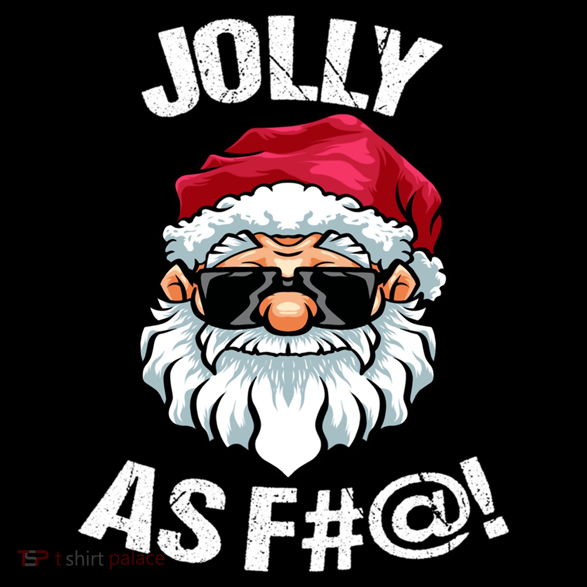 Funny Offensive Christmas Jolly As Fuck Classic Coffee Mug
