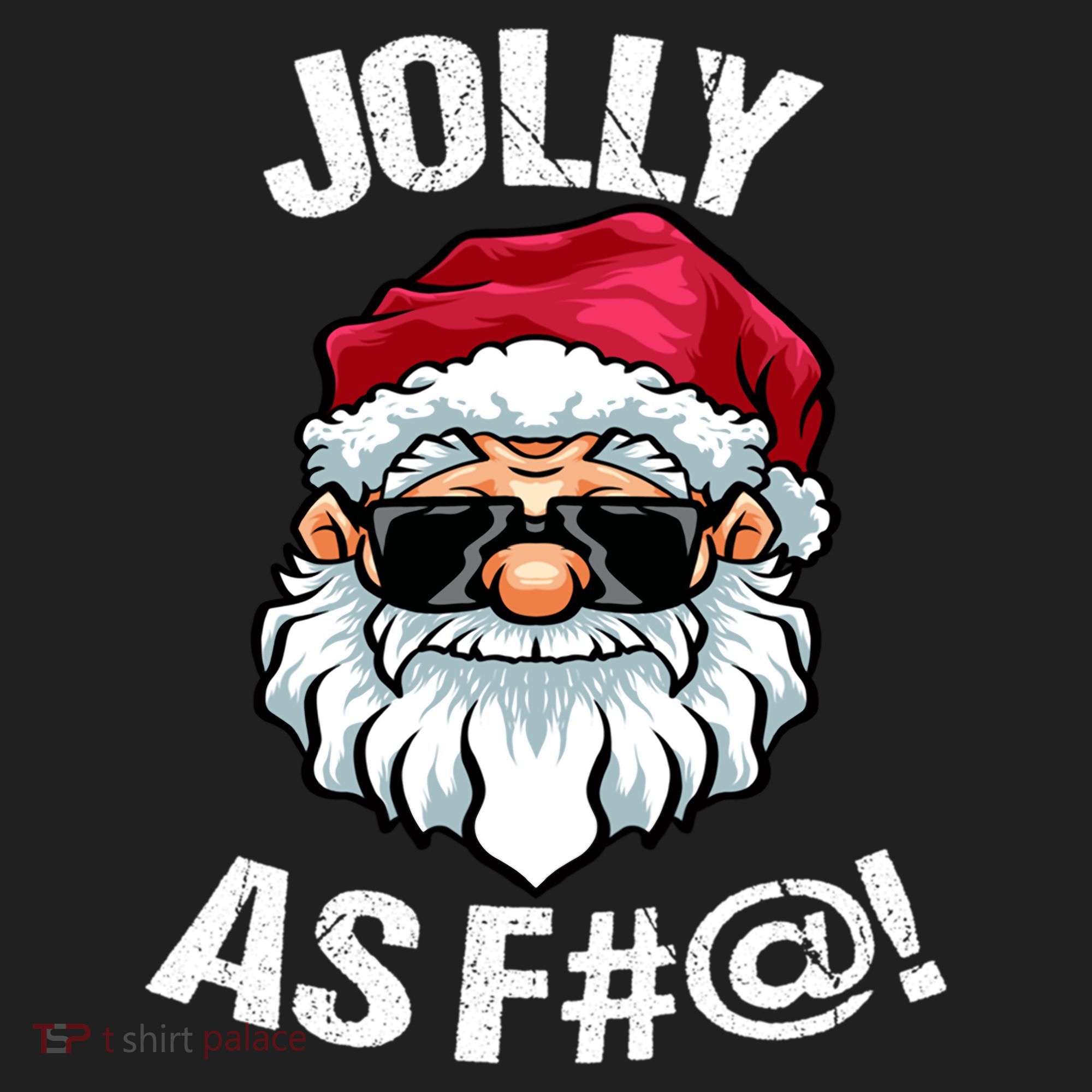 Funny Offensive Christmas Jolly As Fuck Classic Beanie