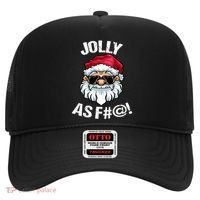 Funny Offensive Christmas Jolly As Fuck Classic Hat thumb 0