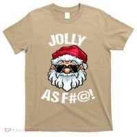 Funny Offensive Christmas Jolly As Fuck Classic T-Shirt thumb 0