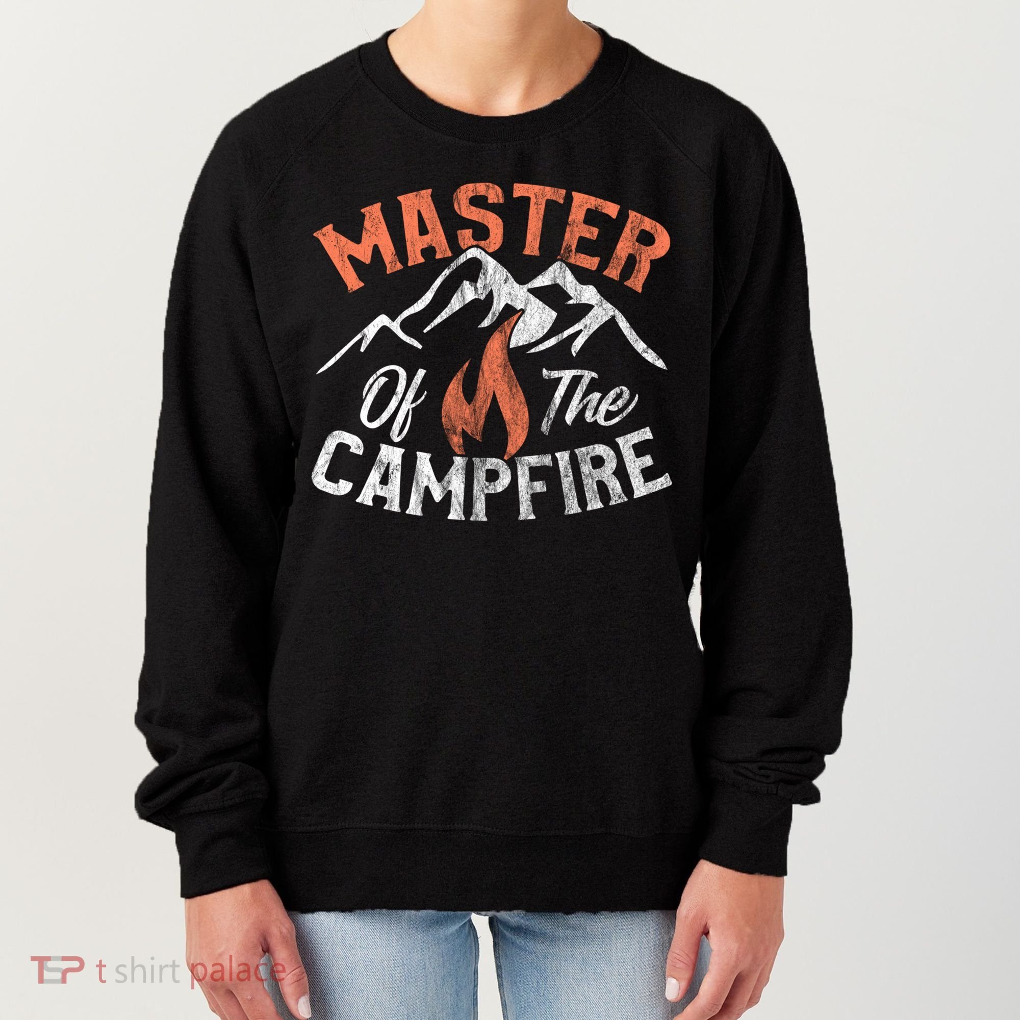 Funny Outdoor Camping Funny Gift Master Of Campfire Cute Gift Women's Sweatshirt