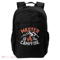 Funny Outdoor Camping Funny Gift Master Of Campfire Cute Gift Backpack thumb 0