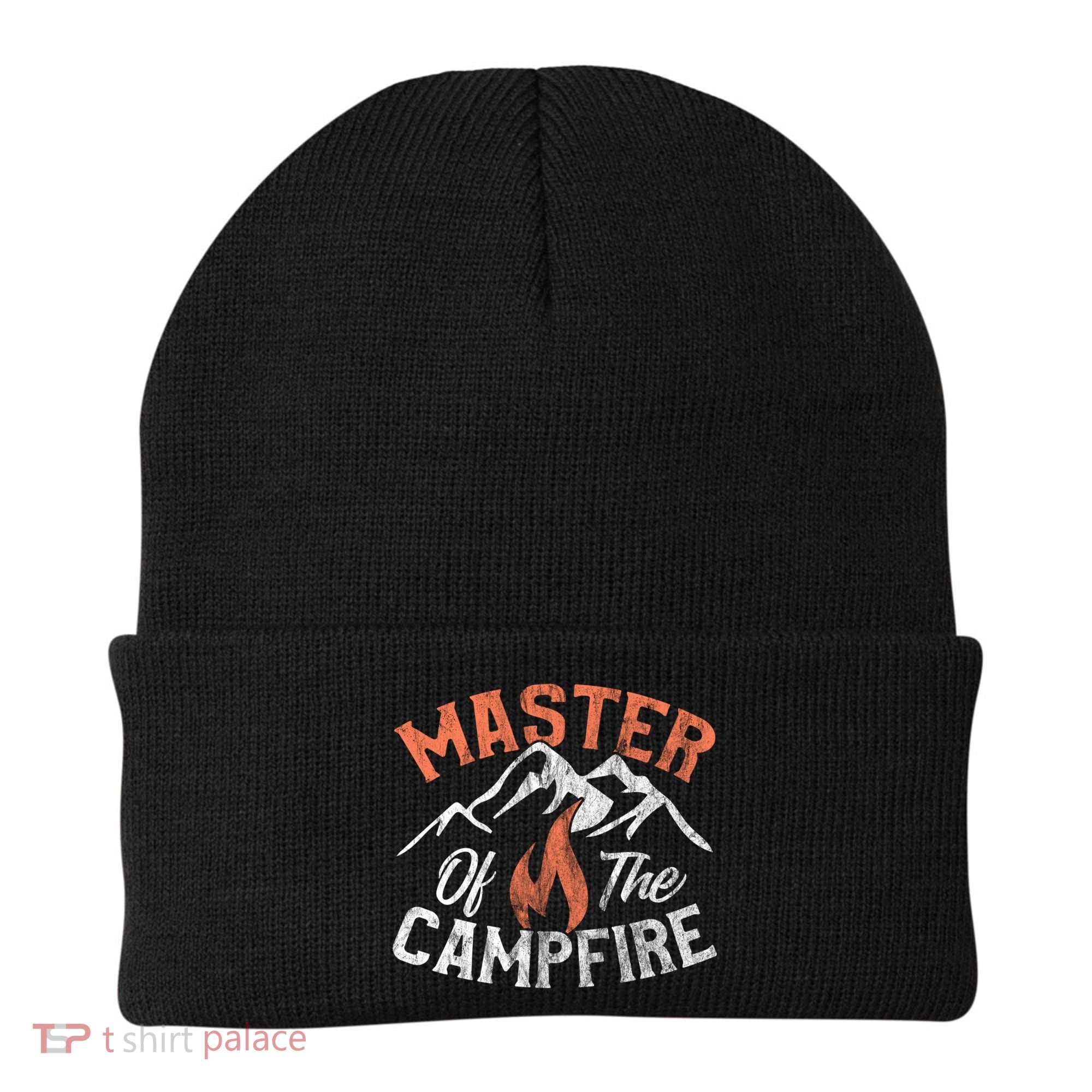 Funny Outdoor Camping Funny Gift Master Of Campfire Cute Gift Beanie