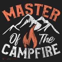 Funny Outdoor Camping Funny Gift Master Of Campfire Cute Gift Beanie thumb 2