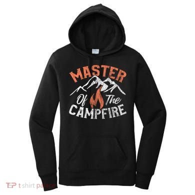 Funny Outdoor Camping Funny Gift Master Of Campfire Cute Gift Women's Hoodie