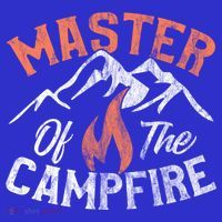 Funny Outdoor Camping Funny Gift Master Of Campfire Cute Gift T-Shirt thumb 7