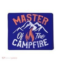 Funny Outdoor Camping Funny Gift Master Of Campfire Cute Gift Mousepad thumb 0