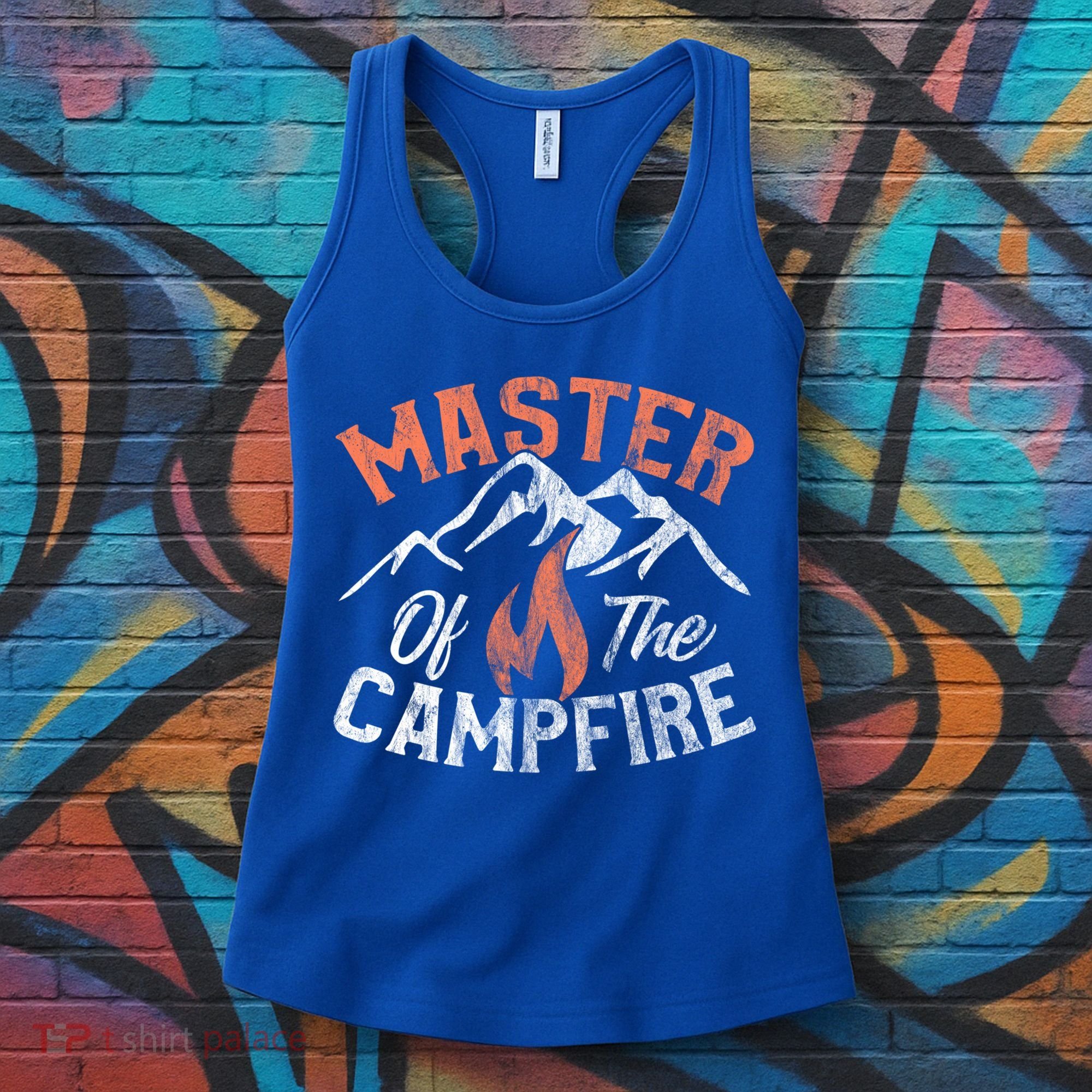 Funny Outdoor Camping Funny Gift Master Of Campfire Cute Gift Women's Tank Top