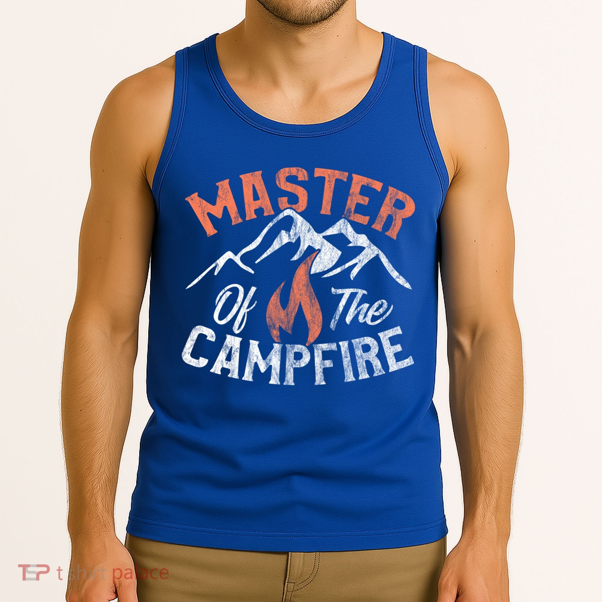 Funny Outdoor Camping Funny Gift Master Of Campfire Cute Gift Tank Top