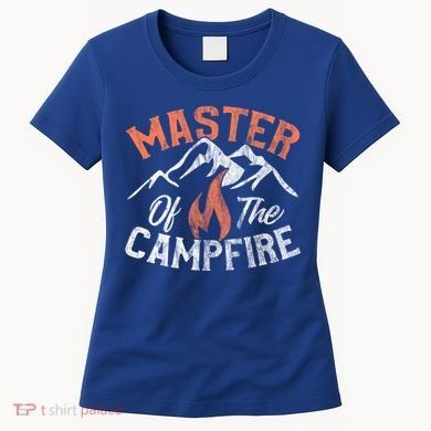 Funny Outdoor Camping Funny Gift Master Of Campfire Cute Gift Women's T-Shirt